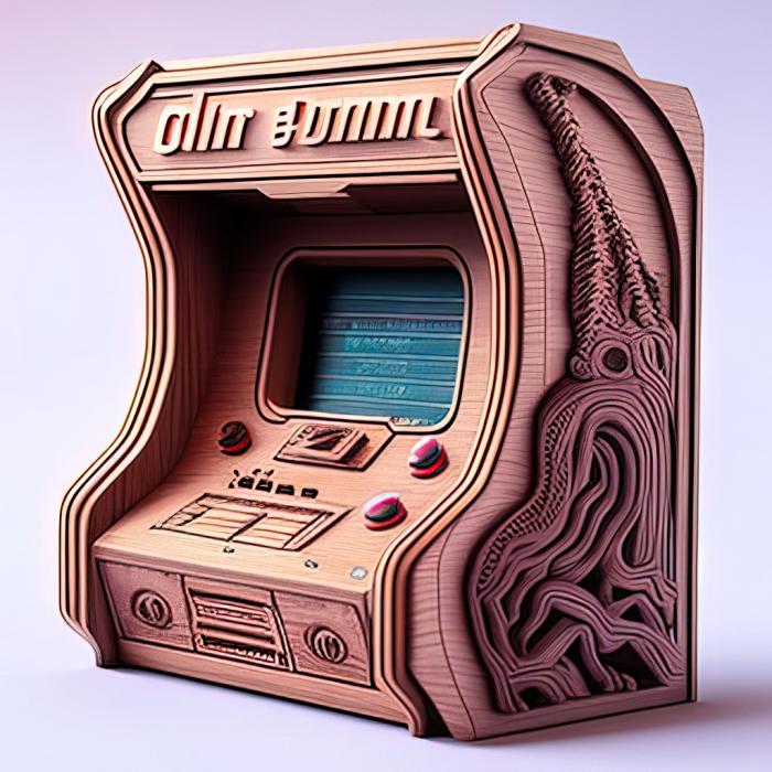 نموذج ثلاثي الأبعاد لآلة CNC ألعاب st OutRun Online Arcade لعبة